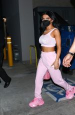 NIKITA DRAGUN Shopping at Balenciaga in Los Angeles 02/09/2021