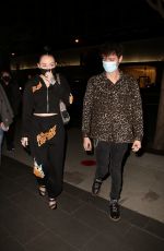 NOAH CYRUS Arrives at Boa Steakhouse in West Hollywood 02/08/2021