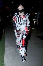 NOAH CYRUS at BOA Steakhouse in West Hollywood 02/26/2021