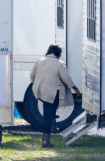 OCTAVIA SPENCER on the Set of Truth Be Told in Los Angeles 02/10/2021