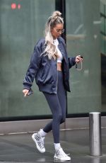 OLIVIA ATTWOOD and Bradley Dack Out in Manchester 02/24/2021