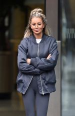 OLIVIA ATTWOOD and Bradley Dack Out in Manchester 02/24/2021