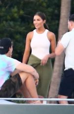 OLIVIA CULPO at a Boat Party in Miami Beach 02/05/2021