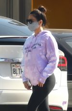 OLIVIA MUNN Leaves a Gym in Los Angeles 02/17/2021
