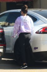 OLIVIA MUNN Leaves a Gym in Los Angeles 02/17/2021
