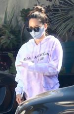 OLIVIA MUNN Leaves a Gym in Los Angeles 02/17/2021