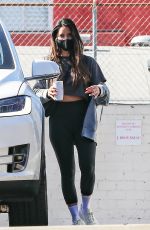 OLIVIA MUNN Leaves a Gym in West Hollywood 02/02/2021
