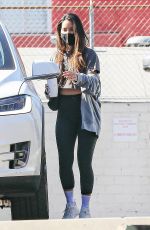 OLIVIA MUNN Leaves a Gym in West Hollywood 02/02/2021