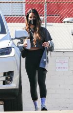 OLIVIA MUNN Leaves a Gym in West Hollywood 02/02/2021