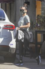 OLIVIA MUNN Leaves a Gym in West Hollywood 02/22/2021