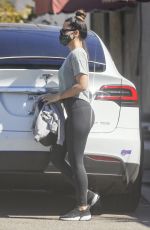 OLIVIA MUNN Leaves a Gym in West Hollywood 02/22/2021
