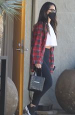 OLIVIA MUNN Leaves a Gym in West Hollywood 02/27/2021