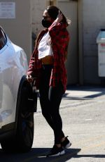 OLIVIA MUNN Leaves a Gym in West Hollywood 02/27/2021