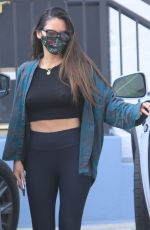 OLIVIA MUNN Leaves a Salon in Beverly Hills 02/16/2021