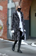 OLIVIA PALERMO Out and About in New York 02/03/2021