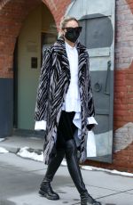 OLIVIA PALERMO Out and About in New York 02/03/2021