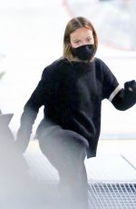 OLIVIA WILDE on the Set of Don