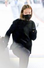 OLIVIA WILDE on the Set of Don