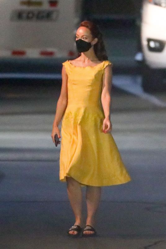 OLIVIA WILDE on the Set of Don’t Worry Darling in Los Angeles 02/14/2021