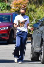 OLIVIA WILDE Out and About in Studio City 02/09/2021
