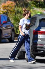 OLIVIA WILDE Out and About in Studio City 02/09/2021