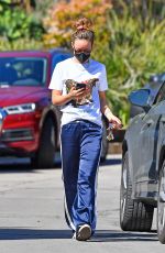 OLIVIA WILDE Out and About in Studio City 02/09/2021