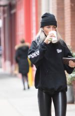 PAIGE LORENTZEN Out for Coffee in New York 02/11/2021