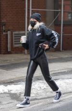 PAIGE LORENTZEN Out for Coffee in New York 02/11/2021