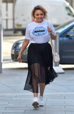 PANDORA CHRISTIE Leaves Global Studios in London 02/26/2021