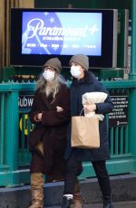 PATTI and JESSE SMITH Oout in New York 02/16/2021