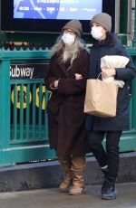 PATTI and JESSE SMITH Oout in New York 02/16/2021