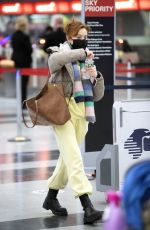 PHOEBE DYNEVOR at Heathrow Airport in London 02/06/2021