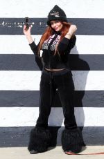 PHOEBE PRICE at 24 Hot Chicken & Waffle Bar in Los Angeles 02/24/2021