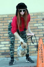 PHOEBE PRICE Leaves CVS Pharmacy in Los Angeles 02/01/2021