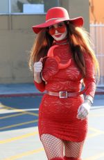 PHOEBE PRICE Leaves CVS Pharmacy in Los Angeles 02/12/2021