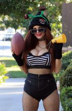 PHOEBE PRICE Out and About in Los Angeles 02/06/2021