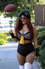 PHOEBE PRICE Out and About in Los Angeles 02/06/2021