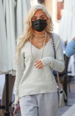 PIA MIA PEREZ and INANNA SARKIS Out in Beverly Hills 02/18/2021