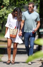 PIA MILLER and Patrick Whitesell Out for Lunch in Bondi 02/19/2021