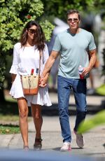 PIA MILLER and Patrick Whitesell Out for Lunch in Bondi 02/19/2021