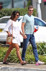 PIA MILLER and Patrick Whitesell Out for Lunch in Bondi 02/19/2021