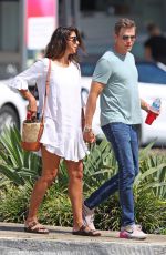 PIA MILLER and Patrick Whitesell Out in Bondi 02/19/2021