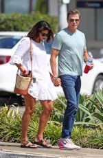 PIA MILLER and Patrick Whitesell Out in Bondi 02/19/2021