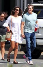 PIA MILLER and Patrick Whitesell Out in Bondi 02/19/2021