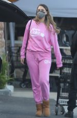 Pregnant APRIL LOVE GEARY Out Shopping in Malibu 02/09/2021