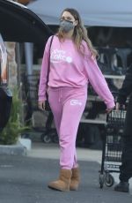 Pregnant APRIL LOVE GEARY Out Shopping in Malibu 02/09/2021