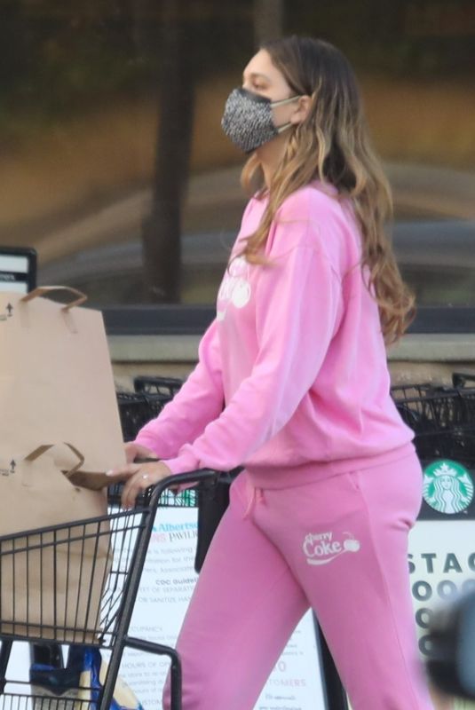 Pregnant APRIL LOVE GEARY Out Shopping in Malibu 02/09/2021