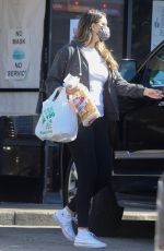 Pregnant APRIL LOVE GEARY Shopping at Latino Market in Thousand Oaks 02/10/2021