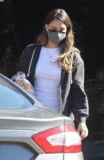 Pregnant APRIL LOVE GEARY Shopping at Latino Market in Thousand Oaks 02/10/2021