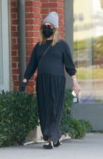Pregnant ASHLEY TISDALE Out and About in West Hollywood 02/10/2021
